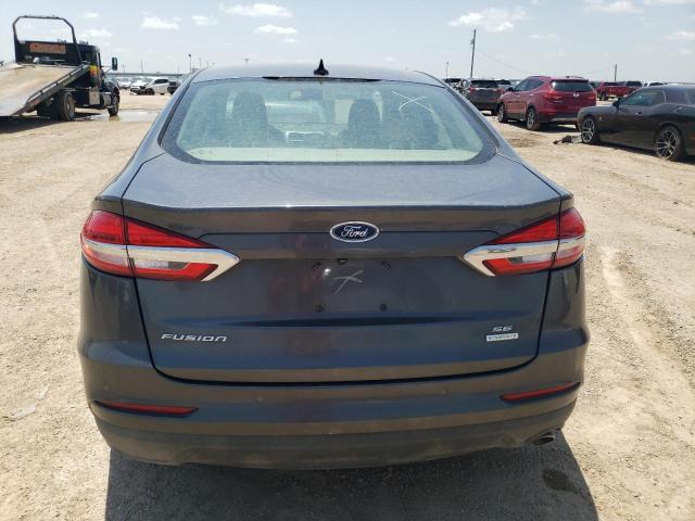 3FA6P0HD9LR178187 - 2020 FORD FUSION SE GRAY photo 6