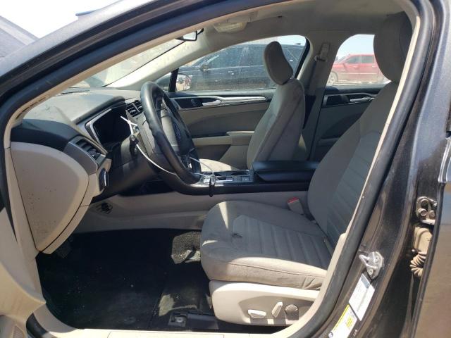 3FA6P0HD9LR178187 - 2020 FORD FUSION SE GRAY photo 7