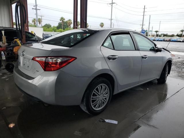 2T1BURHE9FC464534 - 2015 TOYOTA COROLLA L 银色 照片 3