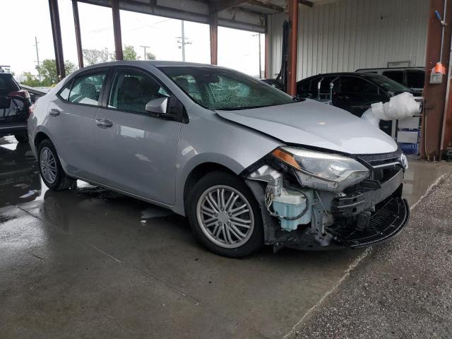 2T1BURHE9FC464534 - 2015 TOYOTA COROLLA L 银色 照片 4