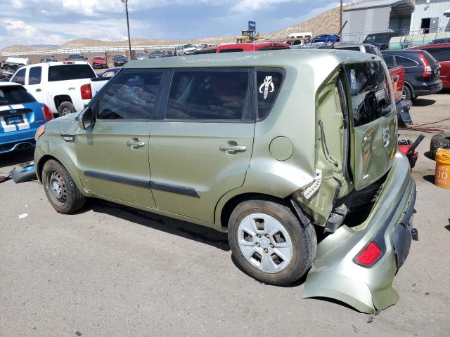 KNDJT2A53C7449380 - 2012 KIA SOUL GREEN photo 2