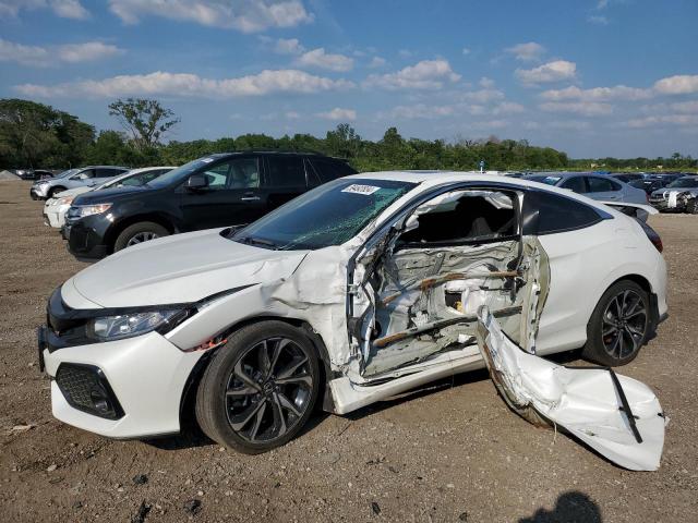 2HGFC3A53JH751749 - 2018 HONDA CIVIC SI WHITE photo 1