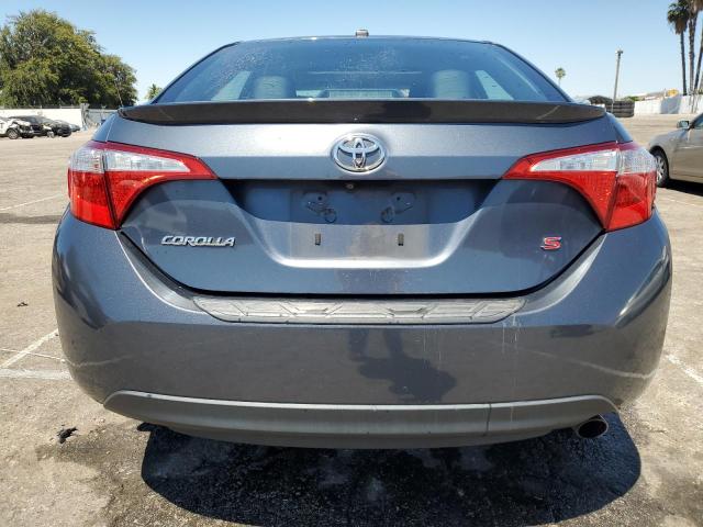 5YFBURHE6GP547355 - 2016 TOYOTA COROLLA L GRAY photo 6