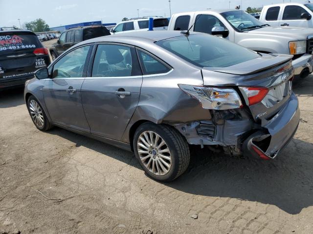 1FAHP3J24CL153215 - 2012 FORD FOCUS TITANIUM GRAY photo 2