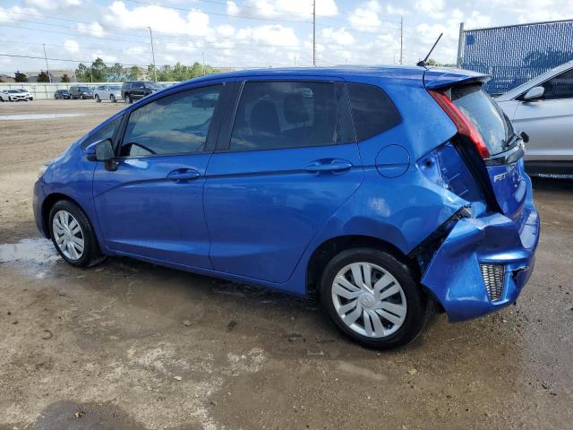 JHMGK5H57GX014063 - 2016 HONDA FIT LX BLUE photo 2