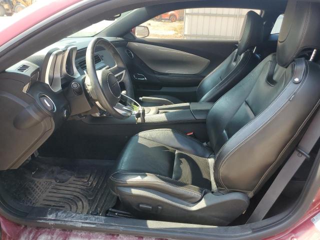 2G1FC1EDXB9136754 - 2011 CHEVROLET CAMARO LT MAROON photo 7