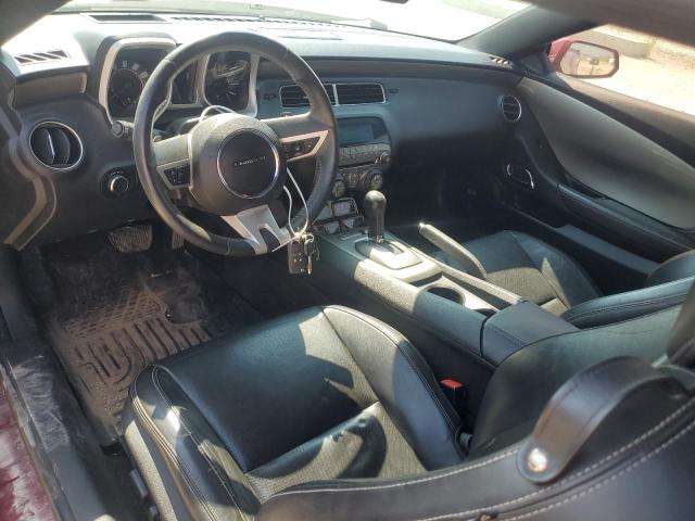 2G1FC1EDXB9136754 - 2011 CHEVROLET CAMARO LT MAROON photo 8