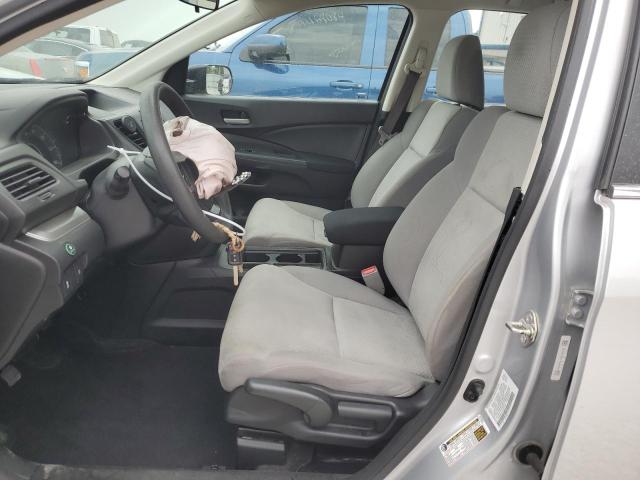 5J6RM4H37GL080188 - 2016 HONDA CR-V LX SILVER photo 7