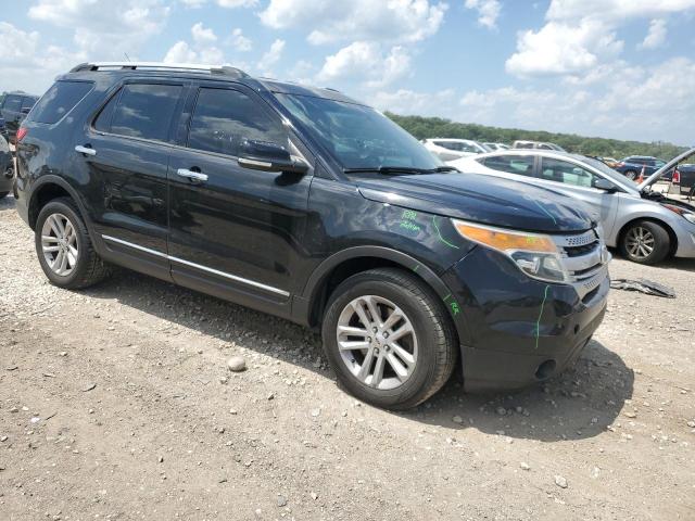 1FM5K8D88FGA02413 - 2015 FORD EXPLORER XLT BLACK photo 4