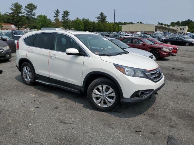 5J6RM4H5XCL062554 - 2012 HONDA CR-V EX WHITE photo 4