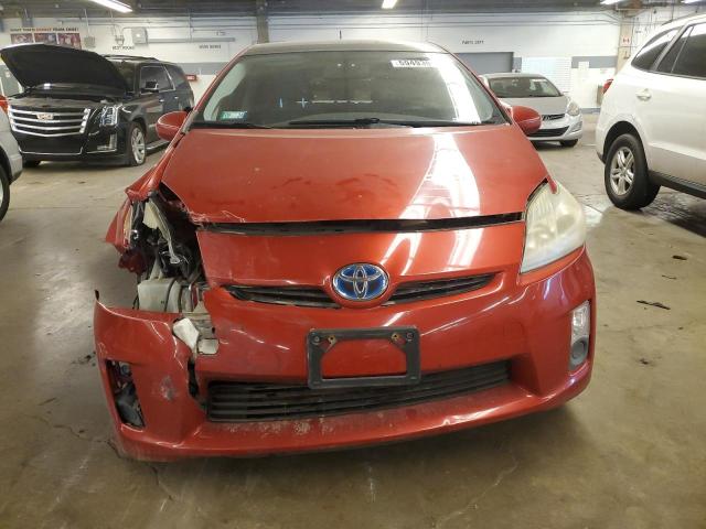 JTDKN3DU6A0137356 - 2010 TOYOTA PRIUS RED photo 5