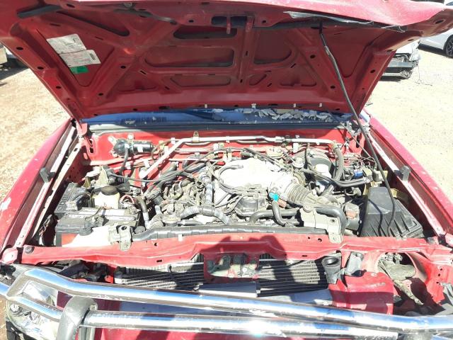 1N6ED27TX4C467773 - 2004 NISSAN FRONTIER CREW CAB XE V6 RED photo 11