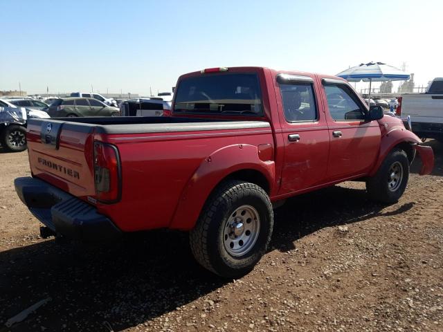 1N6ED27TX4C467773 - 2004 NISSAN FRONTIER CREW CAB XE V6 RED photo 3