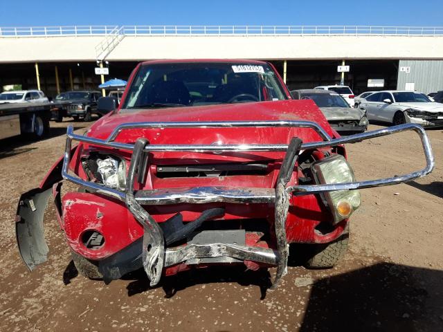 1N6ED27TX4C467773 - 2004 NISSAN FRONTIER CREW CAB XE V6 RED photo 5