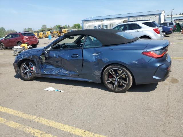 WBA63AT09NCJ61758 - 2022 BMW M440XI BLUE photo 2