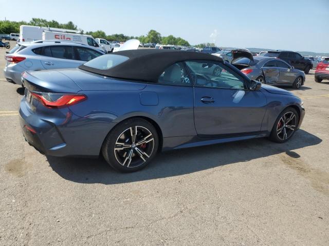WBA63AT09NCJ61758 - 2022 BMW M440XI BLUE photo 3