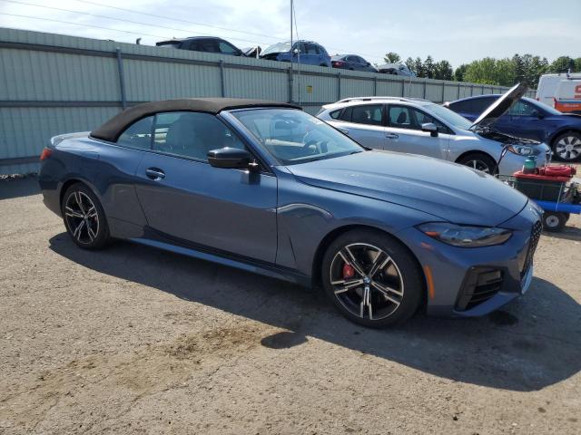 WBA63AT09NCJ61758 - 2022 BMW M440XI BLUE photo 4