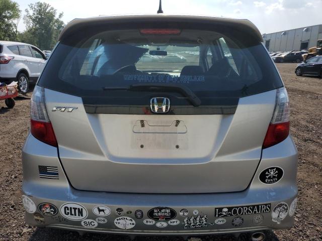 JHMGE8H54BC023425 - 2011 HONDA FIT SPORT SILVER photo 6