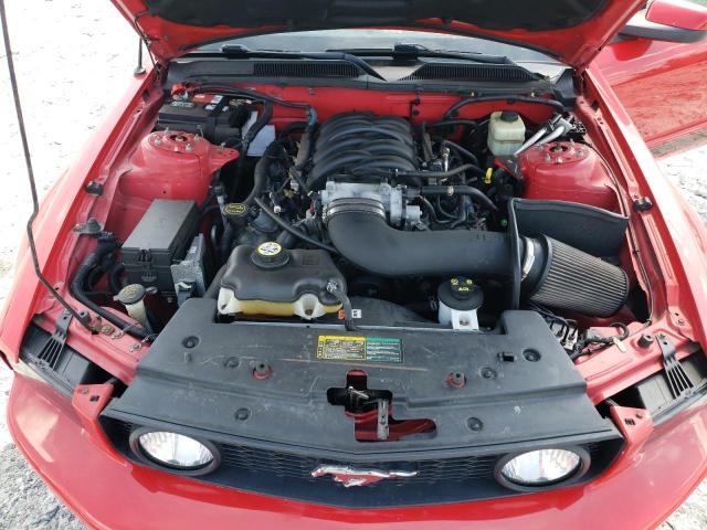 1ZVHT85H365243656 - 2006 FORD MUSTANG GT RED photo 11