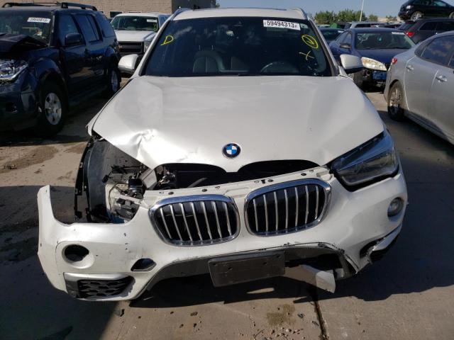 WBXHT3C32H5F83452 - 2017 BMW X1 XDRIVE28I WHITE photo 5