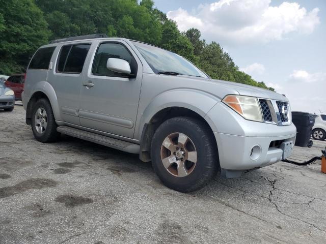 5N1AR18U66C613444 - 2006 NISSAN PATHFINDER LE SILVER photo 4