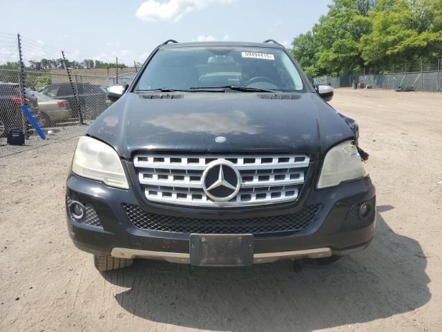 4JGBB8GBXAA608639 - 2010 MERCEDES-BENZ ML 350 4MATIC BLACK photo 5