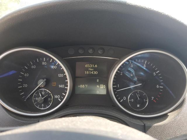 4JGBB8GBXAA608639 - 2010 MERCEDES-BENZ ML 350 4MATIC BLACK photo 9