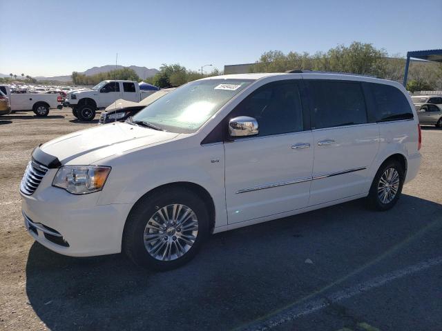 2C4RC1CGXER224547 - 2014 CHRYSLER TOWN & COU TOURING L WHITE photo 1