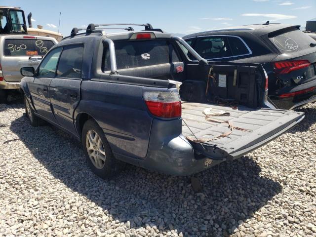 4S4BT62C857101274 - 2005 SUBARU BAJA SPORT BLUE photo 2