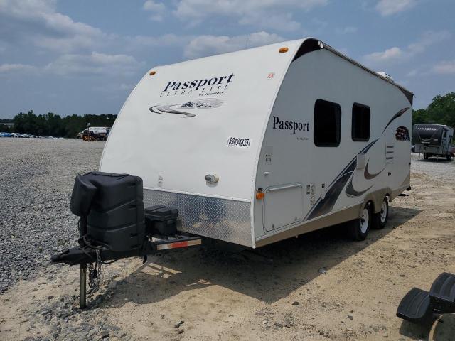 4YDT1952XBT410585 - 2011 PASSPORT TRAVELTRLR WHITE photo 2