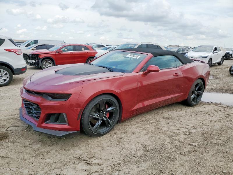 1G1FH3D78P0155670 - 2023 CHEVROLET CAMARO SS BURGUNDY photo 1