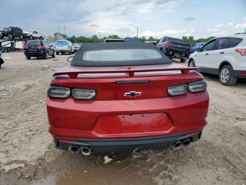 1G1FH3D78P0155670 - 2023 CHEVROLET CAMARO SS BURGUNDY photo 6