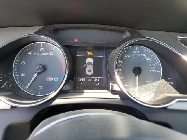 WAUVGAFH5BN002267 - 2011 AUDI S5 PRESTIGE BLACK photo 9