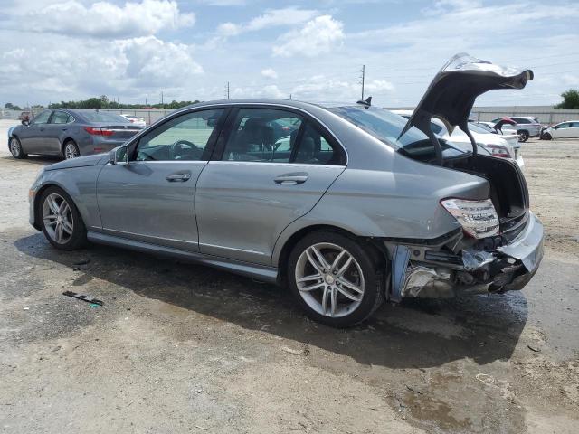 WDDGF8BB6CR203099 - 2012 MERCEDES-BENZ C 300 4MATIC SILVER photo 2