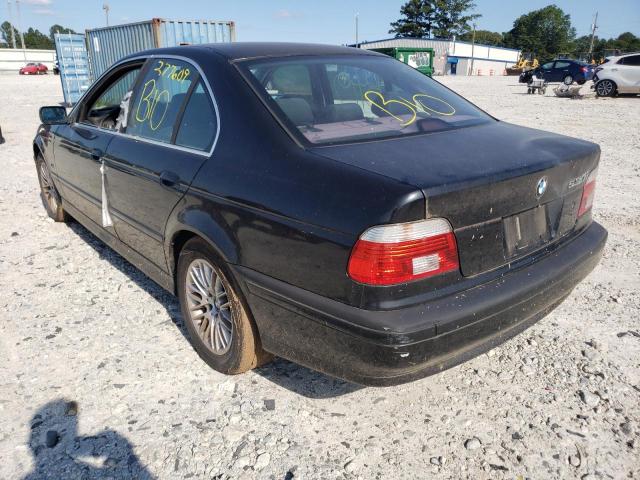 WBADT63432CH93029 - 2002 BMW 5 SERIES I AUTOMATIC BLACK photo 3
