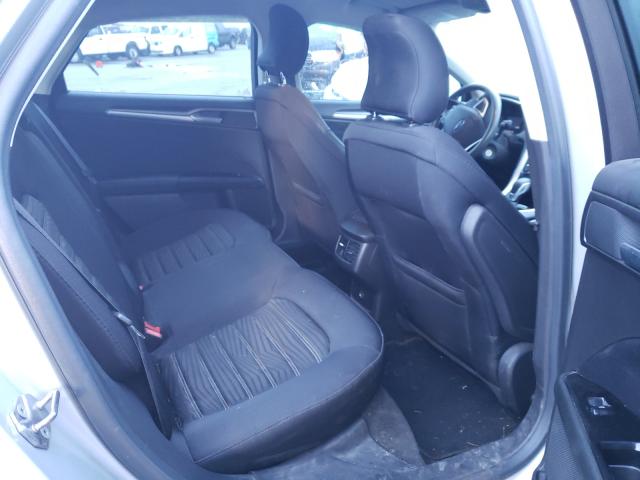 3FA6P0HDXGR322951 - 2016 FORD FUSION SE SILVER photo 6