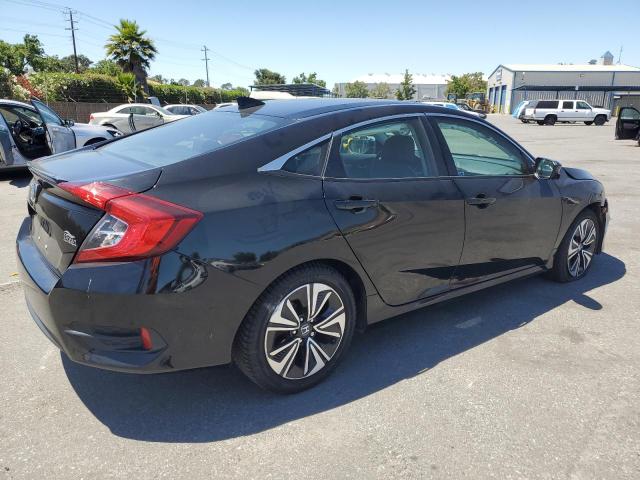 2HGFC1F77HH648018 - 2017 HONDA CIVIC EXL შავი ფოტო 3