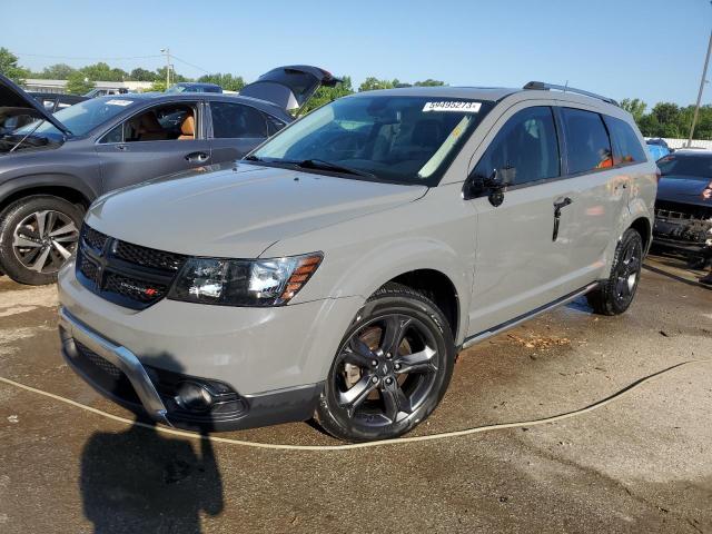 3C4PDCGG8KT717985 - 2019 DODGE JOURNEY CROSSROAD GRAY photo 1