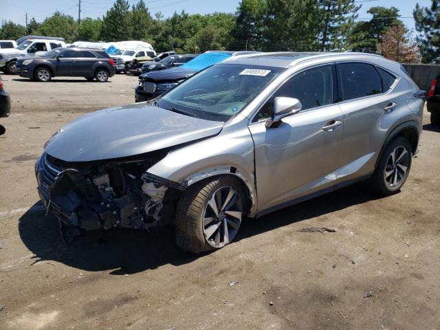 JTJBARBZ6J2165656 - 2018 LEXUS NX 300 BASE ვერცხლისფერი ფოტო 1