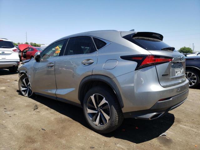 JTJBARBZ6J2165656 - 2018 LEXUS NX 300 BASE ვერცხლისფერი ფოტო 2