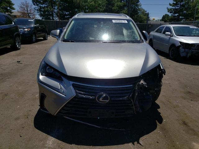 JTJBARBZ6J2165656 - 2018 LEXUS NX 300 BASE ვერცხლისფერი ფოტო 5