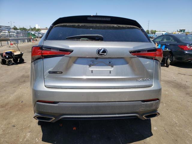 JTJBARBZ6J2165656 - 2018 LEXUS NX 300 BASE ვერცხლისფერი ფოტო 6