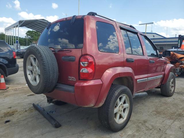 1J4GL58K07W561938 - 2007 JEEP LIBERTY LIMITED MAROON photo 3