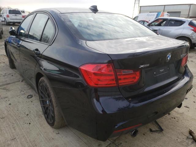 WBA3B9C58EP459064 - 2014 BMW 335 XI BLACK photo 3