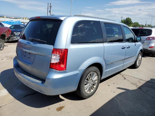 2C4RC1CG4DR646960 - 2013 CHRYSLER TOWN & COU TOURING L BLUE photo 3