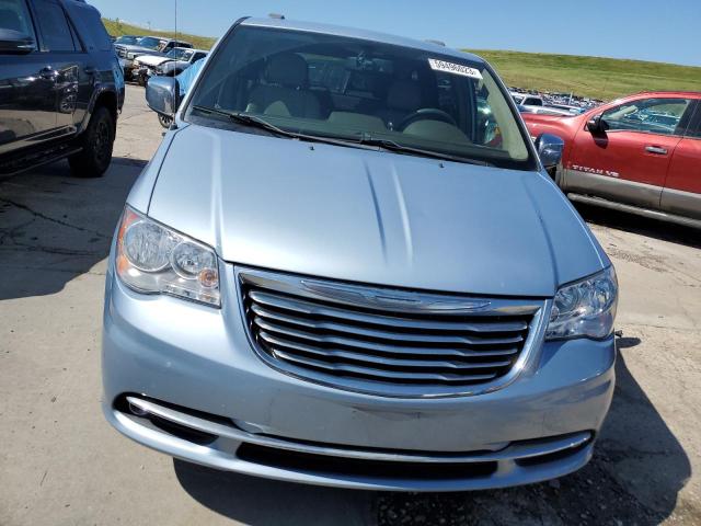 2C4RC1CG4DR646960 - 2013 CHRYSLER TOWN & COU TOURING L BLUE photo 5