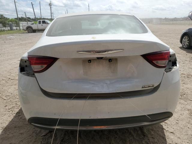 1C3CCCAB3FN753771 - 2015 CHRYSLER 200 LIMITED WHITE photo 6