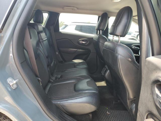 1C4PJMBB6FW557664 - 2015 JEEP CHEROKEE TRAILHAWK BLUE photo 11