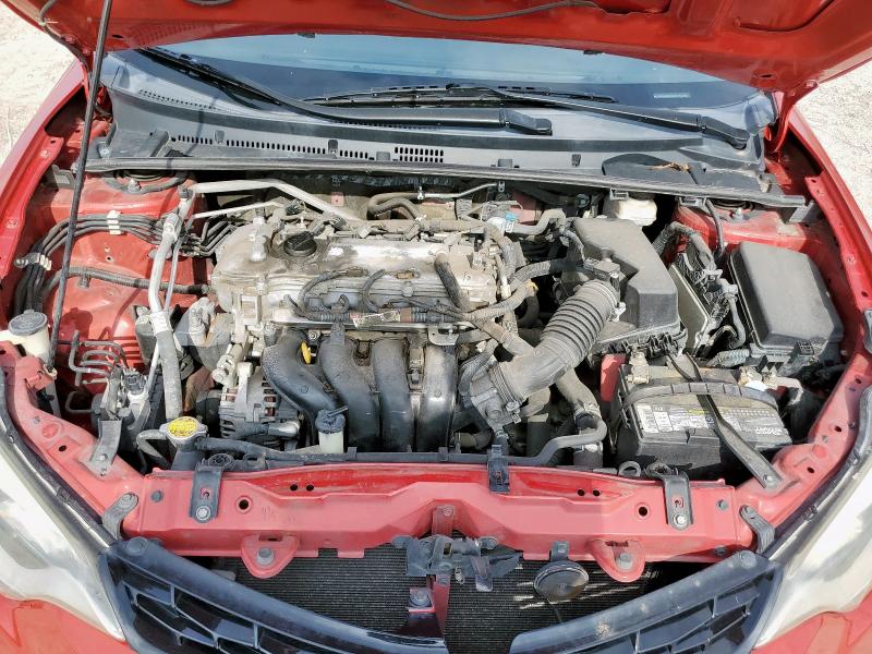 5YFBURHE2EP014724 - 2014 TOYOTA COROLLA L RED photo 11