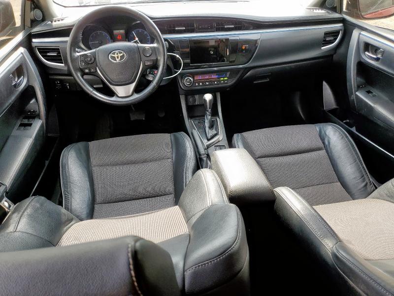 5YFBURHE2EP014724 - 2014 TOYOTA COROLLA L RED photo 8